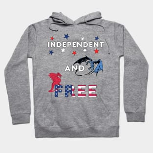 Independent and free dragons Hoodie